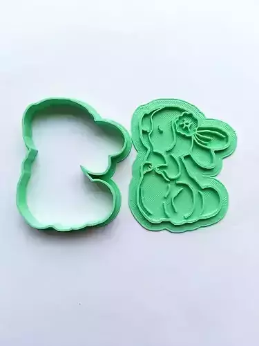 Rabbit cutter and marker 3D model