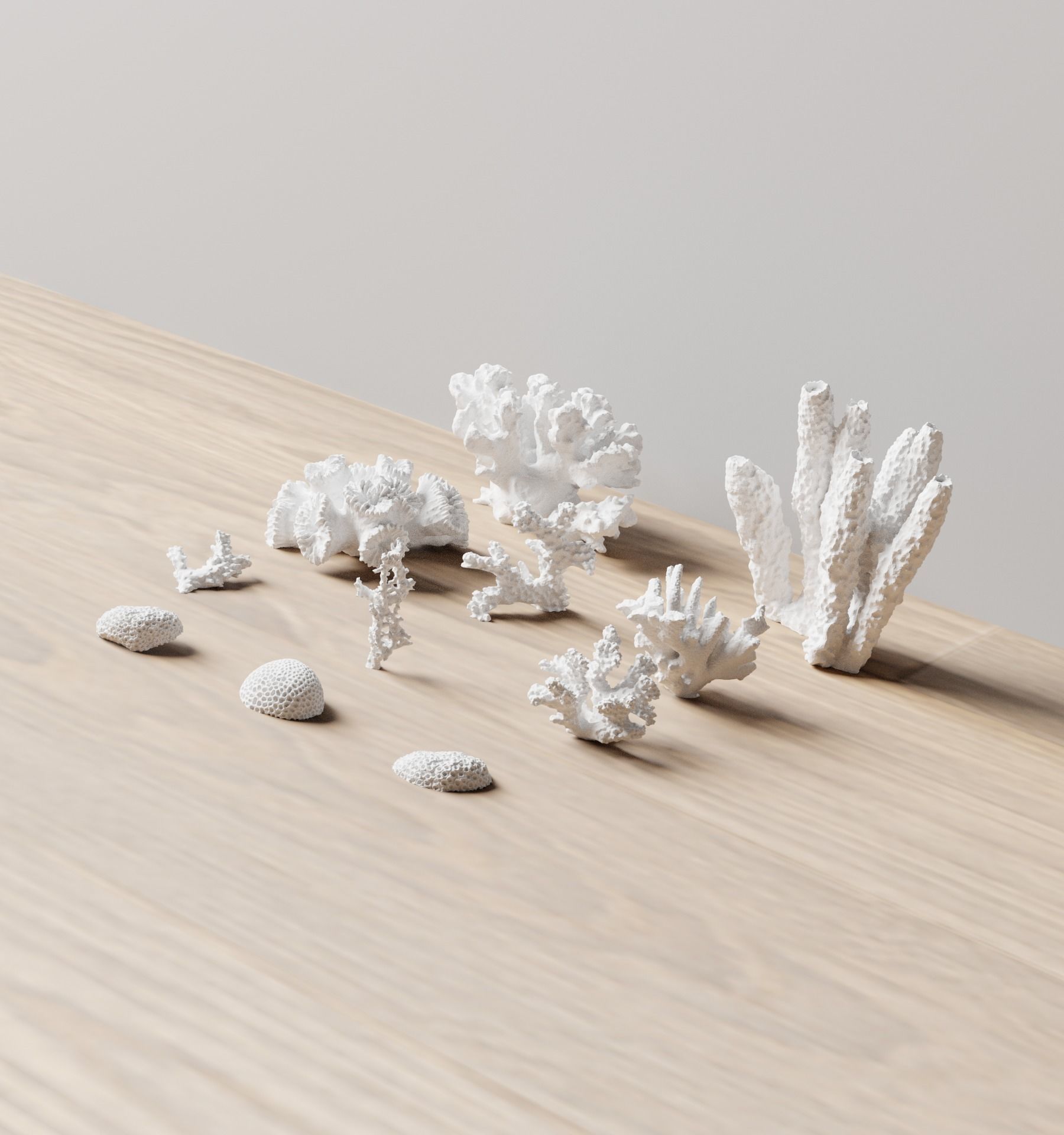 Basing Details Pack 1 - Corals 3D print model_8