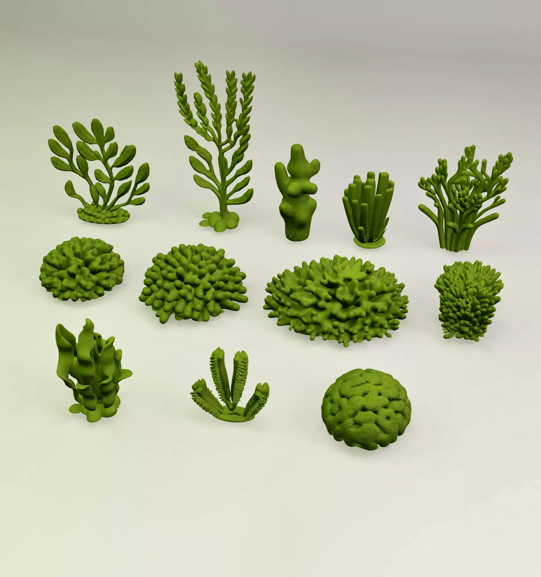 Basing Details Pack 1 - Corals 3D print model_0