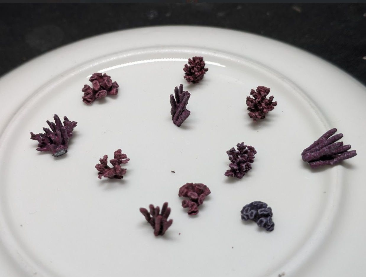 Basing Details Pack 1 - Corals 3D print model_20