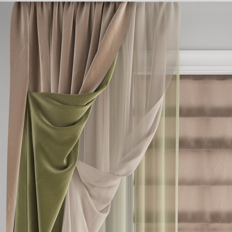 Curtain 298 3D model_7