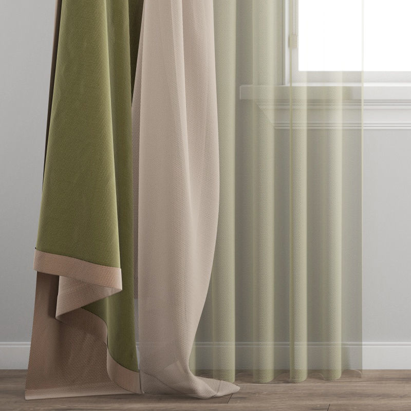 Curtain 298 3D model_2