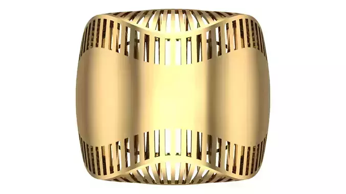 CORNER BANDED FUSION RING-R04-