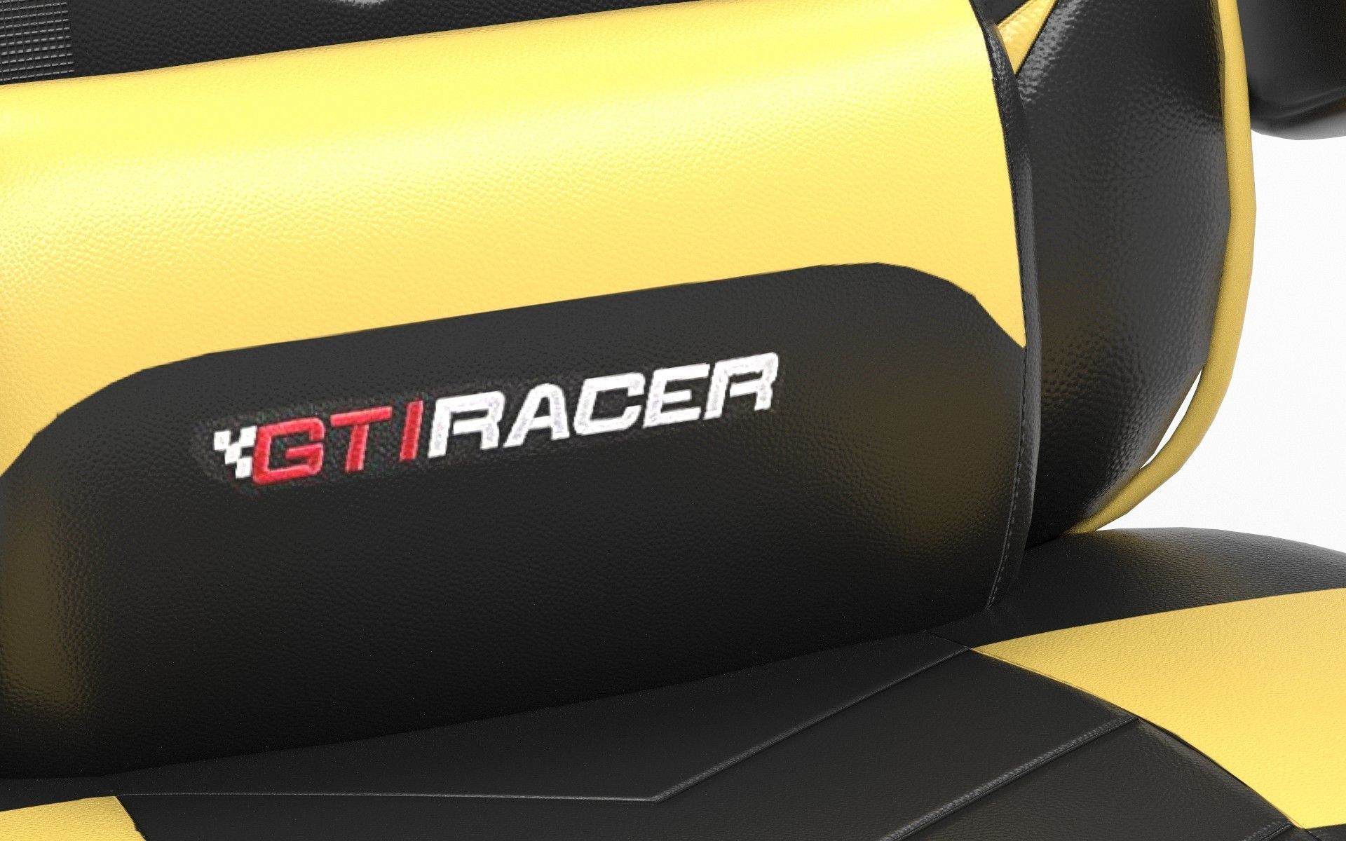 Gaming Chair Low-poly 3D model_9