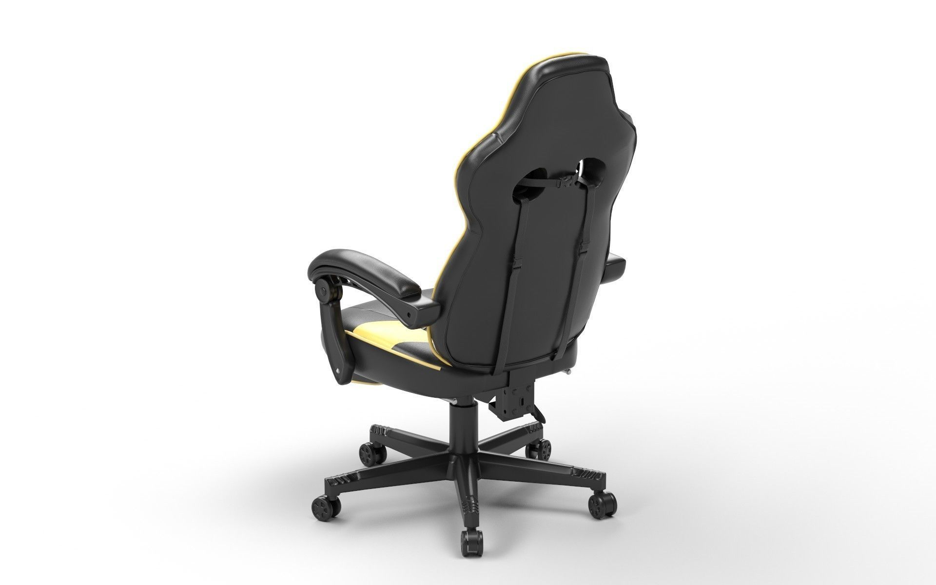 Gaming Chair Low-poly 3D model_15