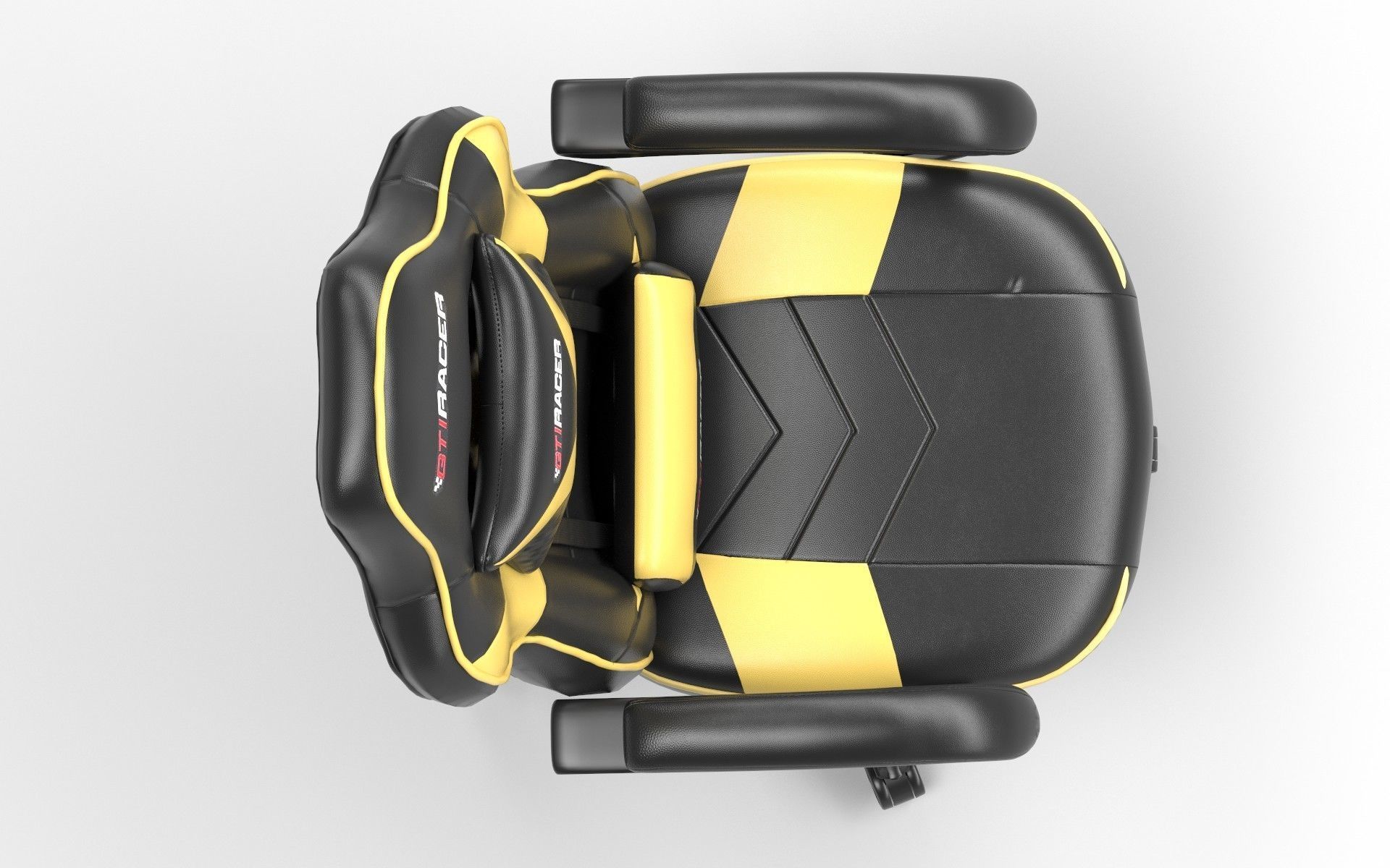 Gaming Chair Low-poly 3D model_19