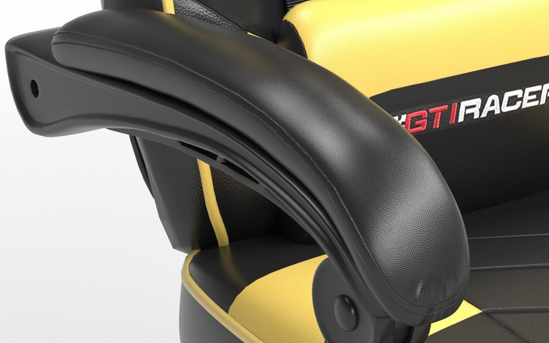 Gaming Chair Low-poly 3D model_12