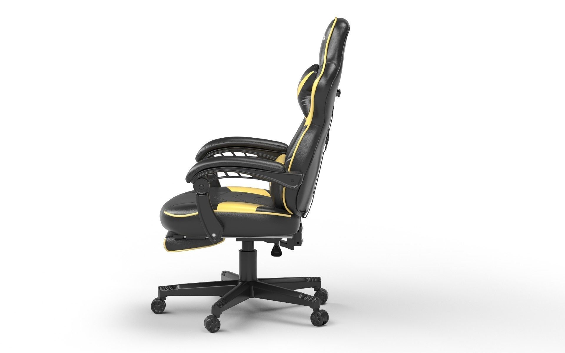 Gaming Chair Low-poly 3D model_14