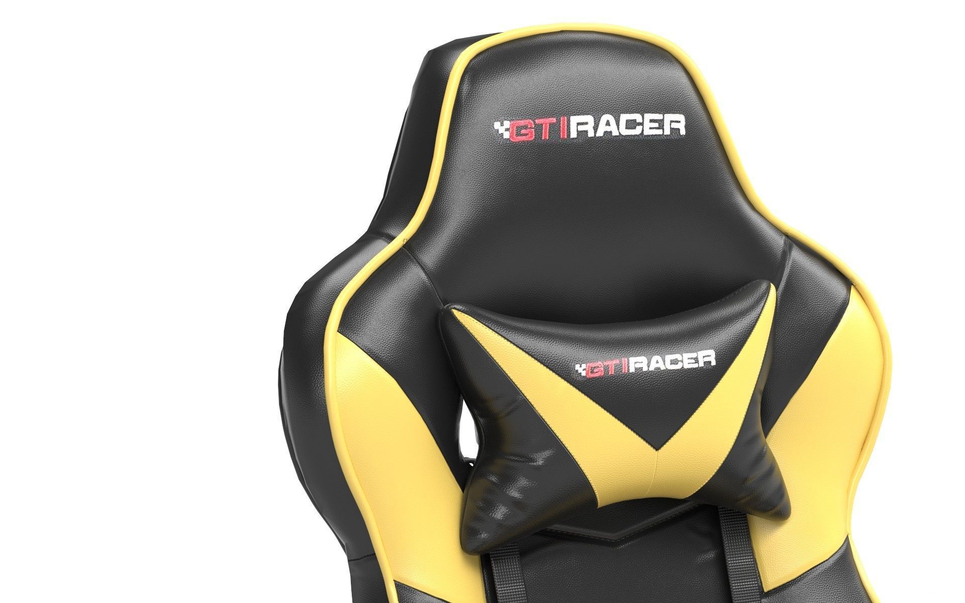 Gaming Chair Low-poly 3D model_1