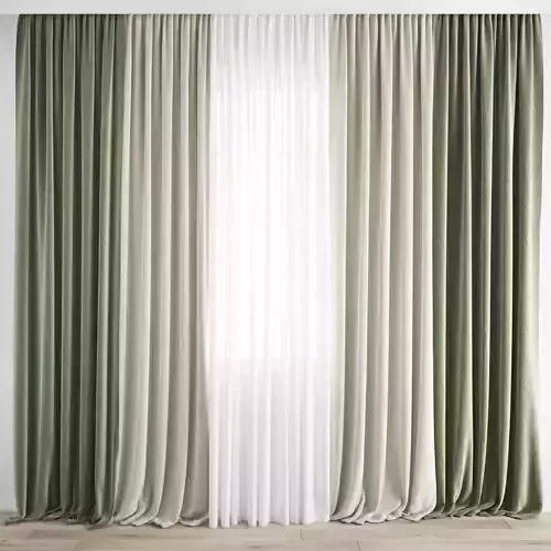 Curtain 300 3D model