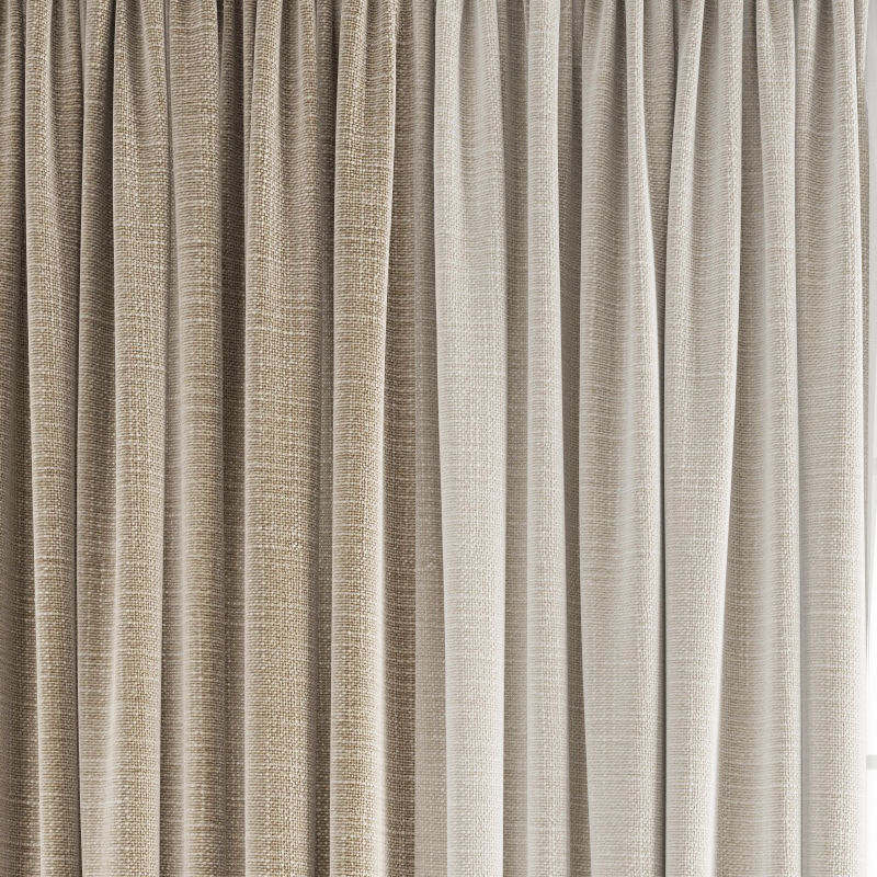 Curtain 301 3D model_5