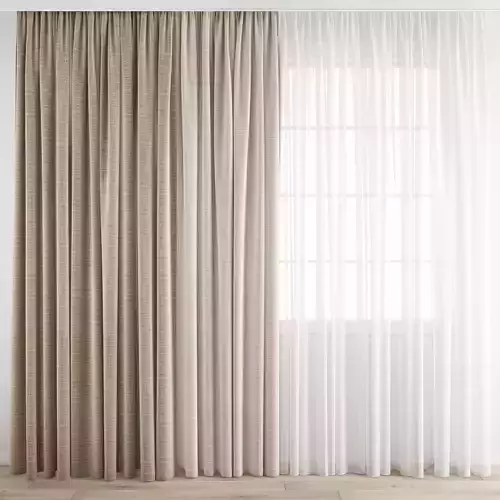 Curtain 301 3D model