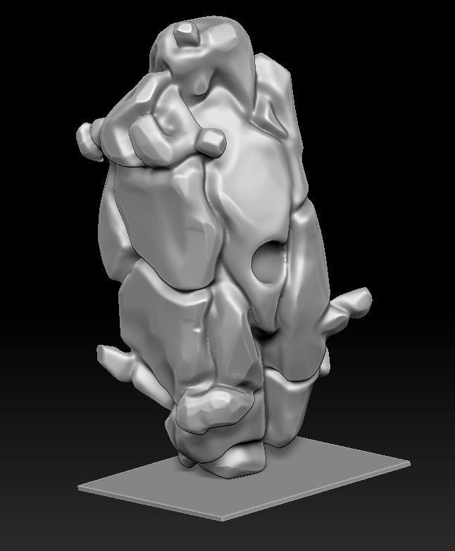 Crystal hammer 3d print 3D print model_12