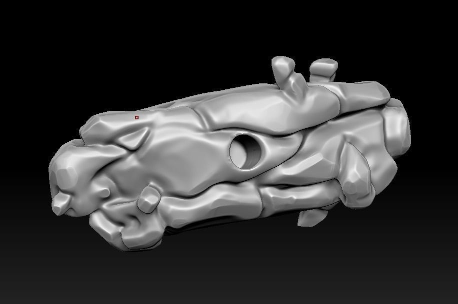 Crystal hammer 3d print 3D print model_10