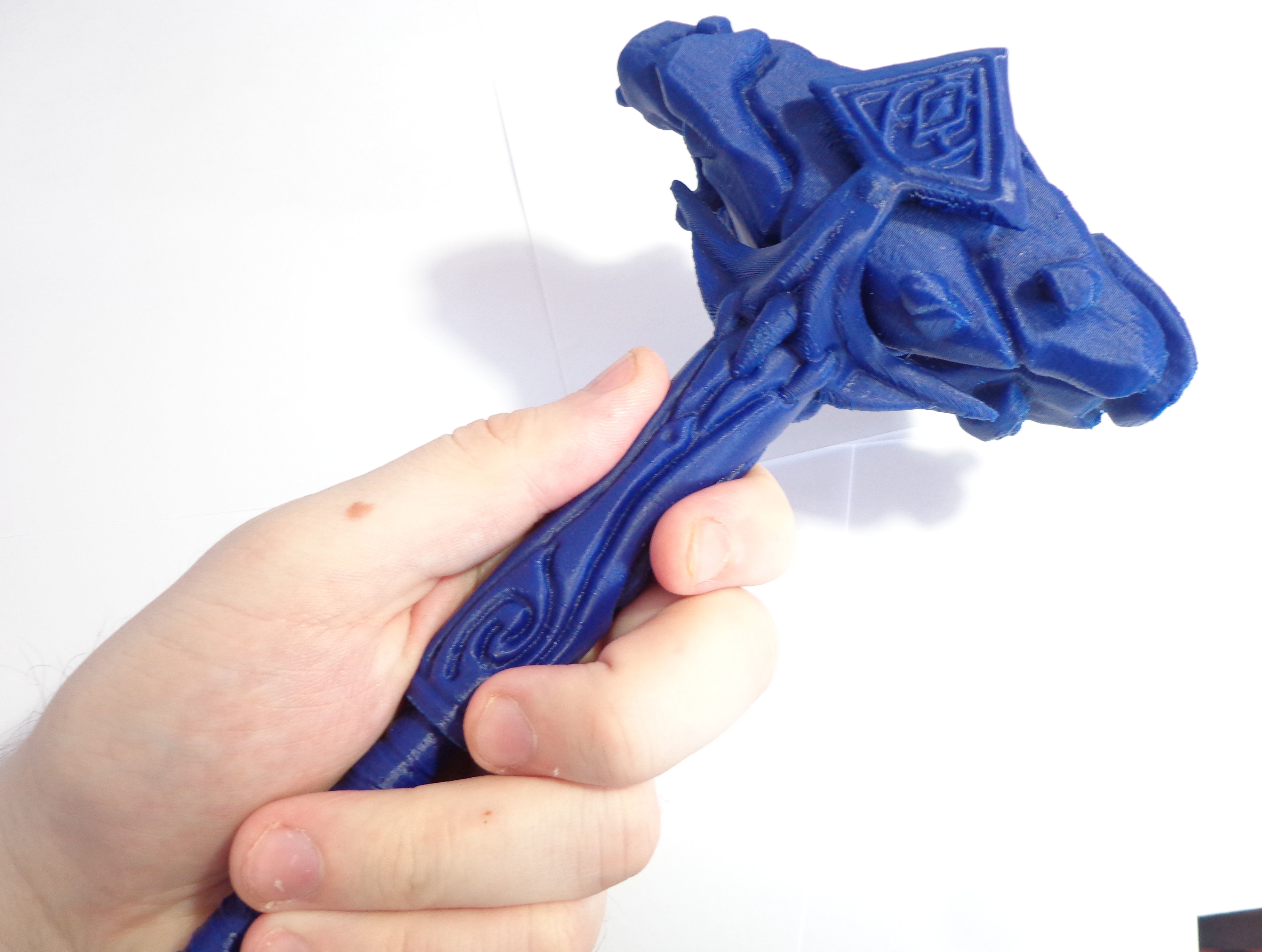 Crystal hammer 3d print 3D print model_4