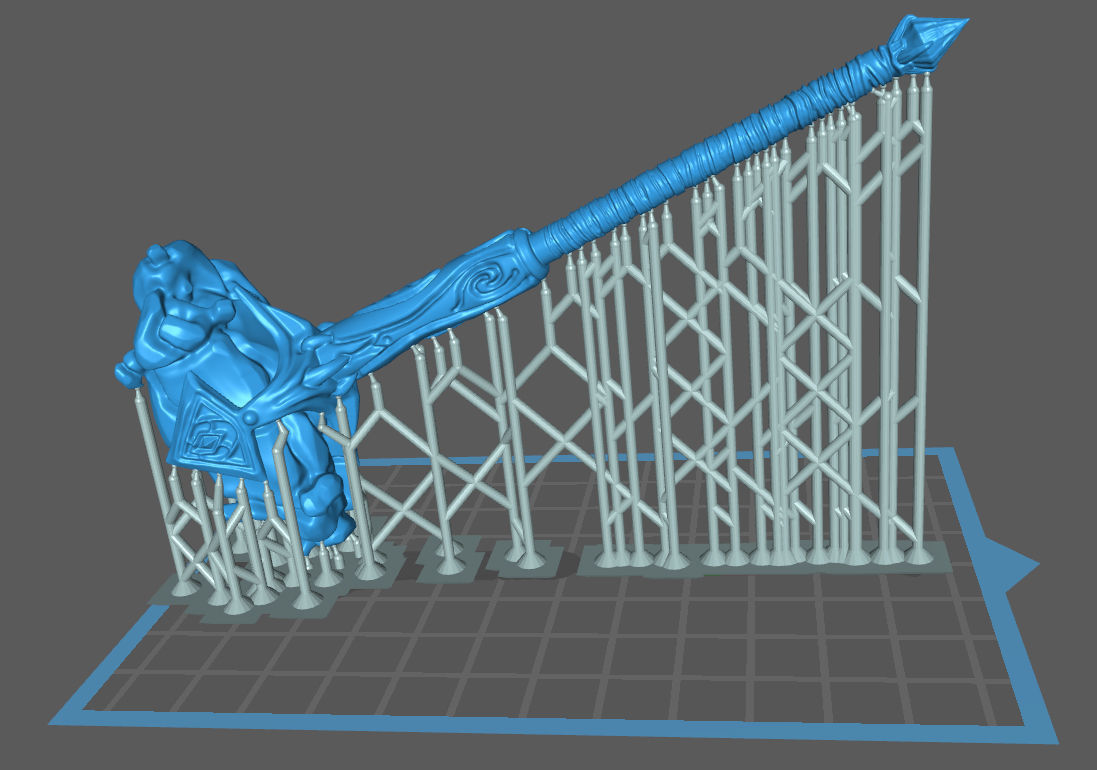 Crystal hammer 3d print 3D print model_2