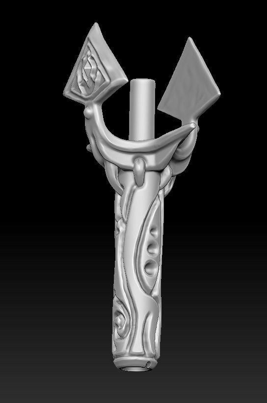 Crystal hammer 3d print 3D print model_13