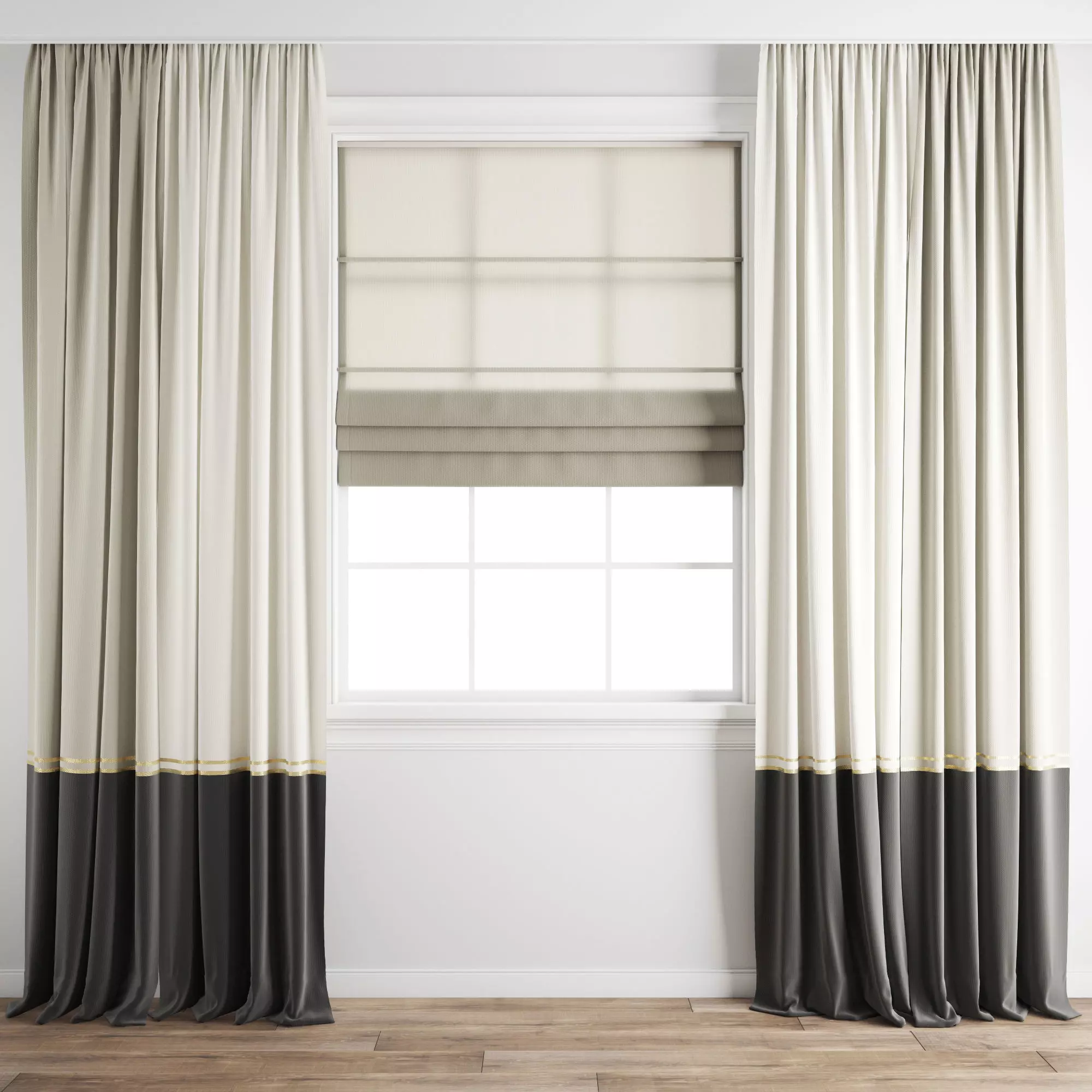 Curtain 302 3D model