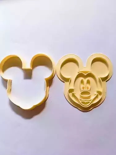 Mickey mouse cutter and marker 3D model