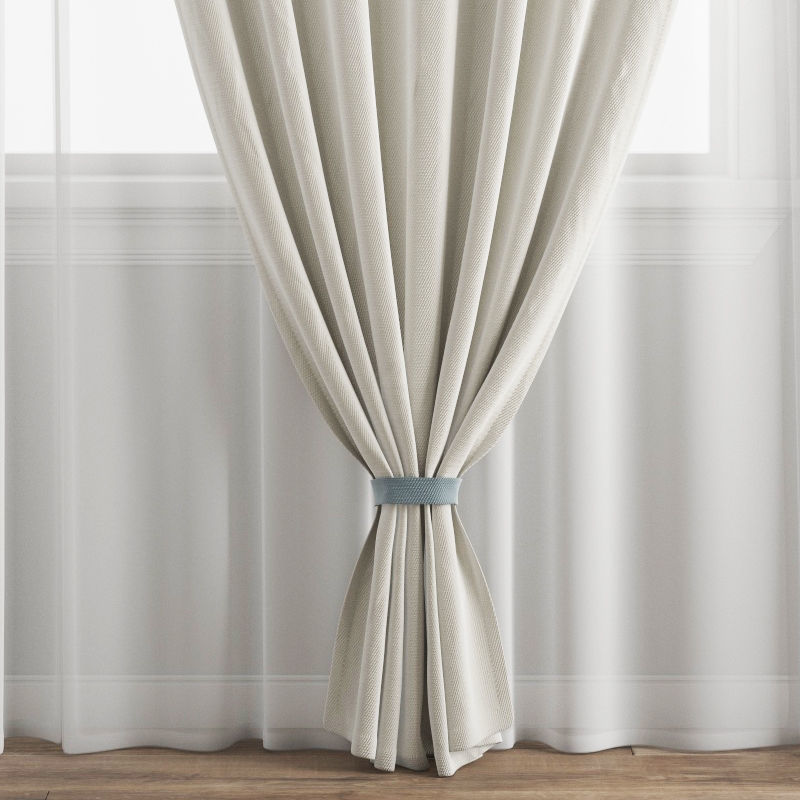 Curtain 305 3D model_2