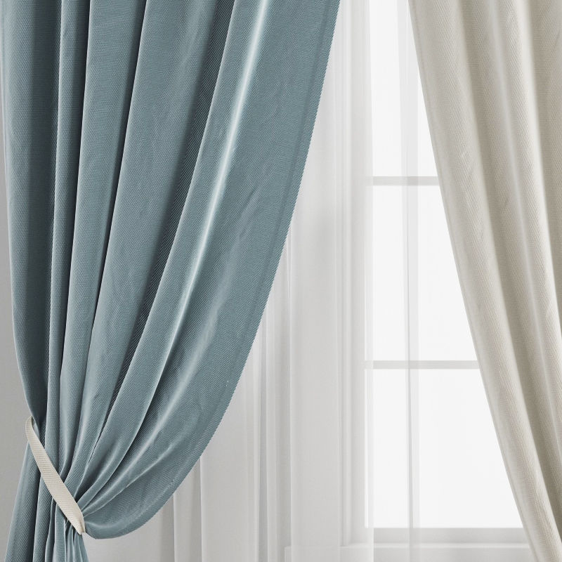 Curtain 305 3D model_1