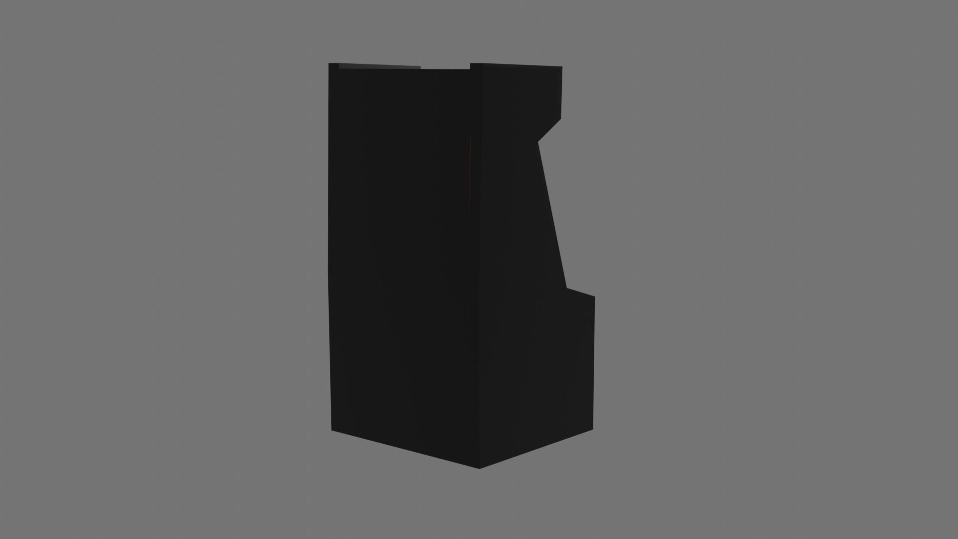 Atari arcade machine 3D model_2
