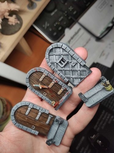 Zombicide and MD doors 3D print model