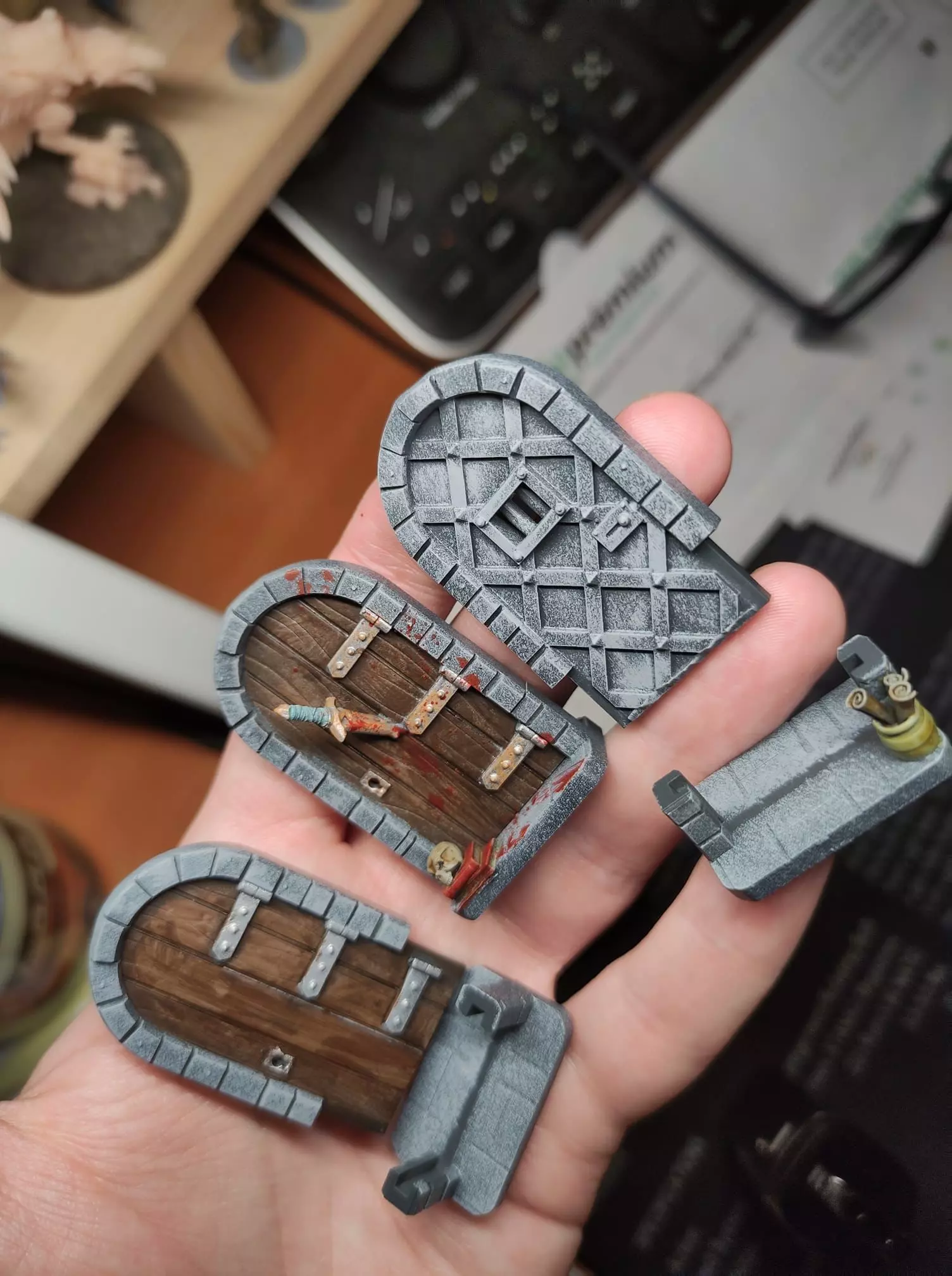 Zombicide and MD doors 3D print model_0