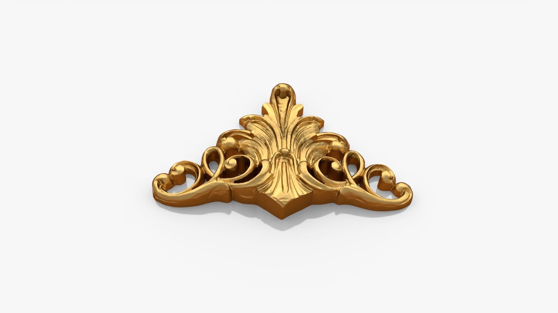 Classic decor ornament 108 3D model_3