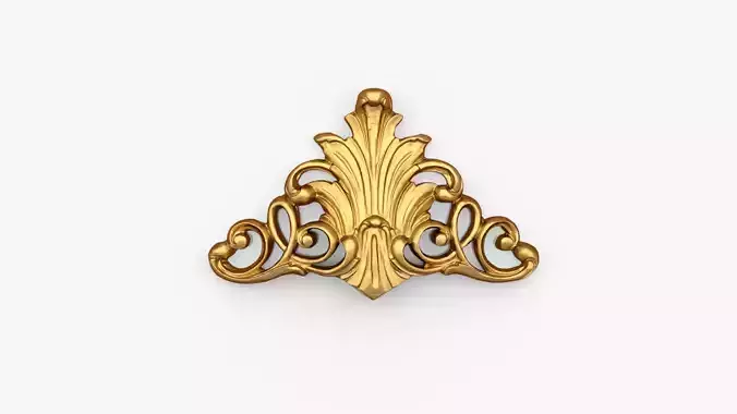 Classic decor ornament 108 3D model Classic decor ornament 108 3D model
