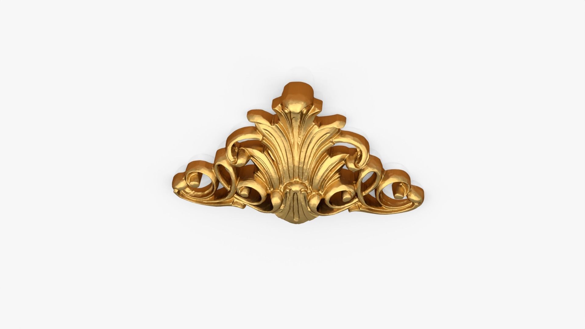 Classic decor ornament 108 3D model_4