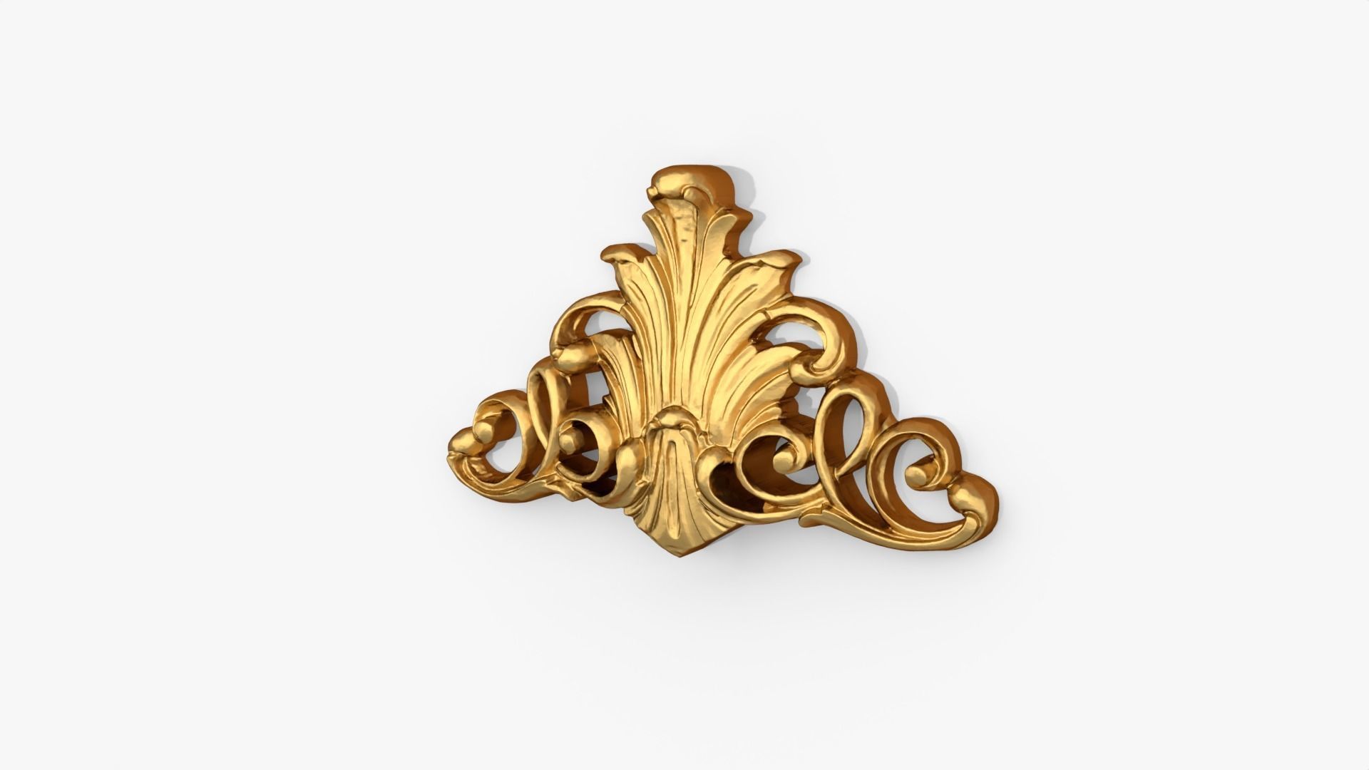 Classic decor ornament 108 3D model_2