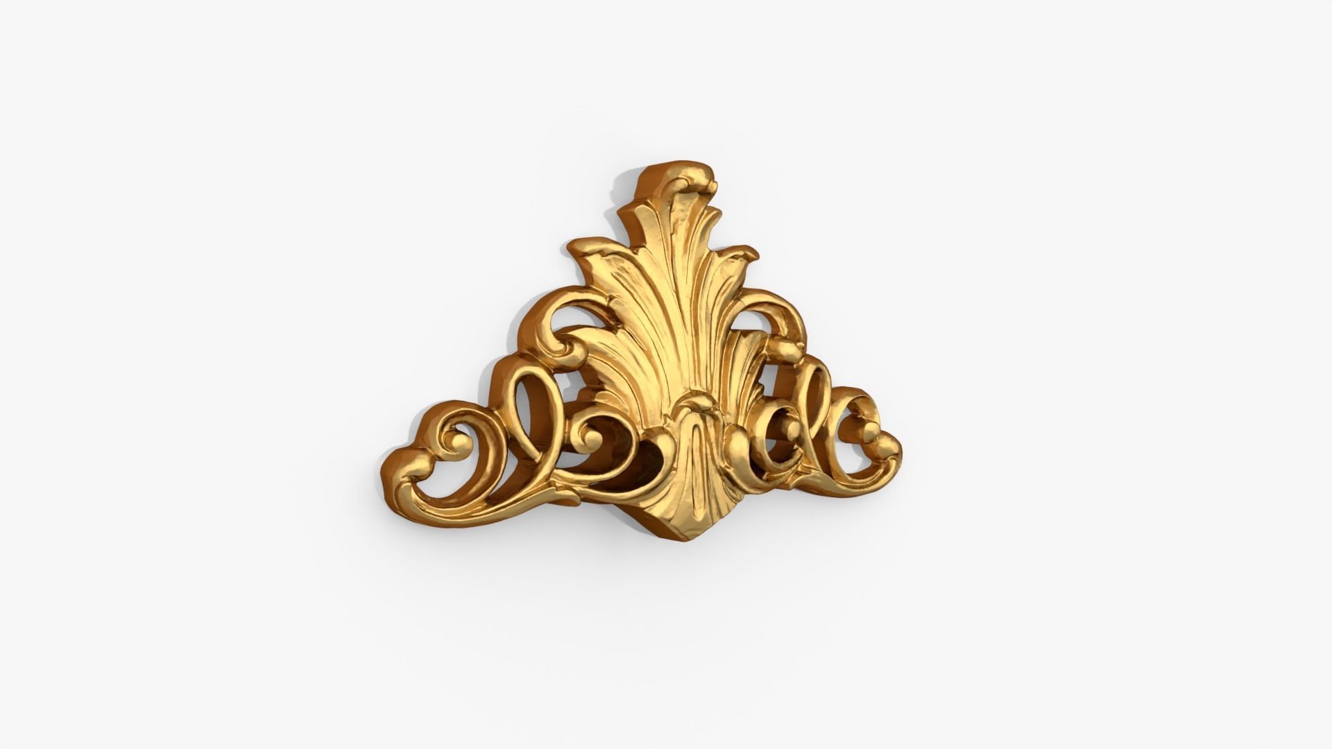 Classic decor ornament 108 3D model_1