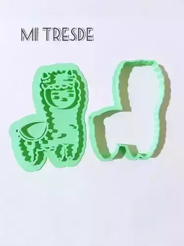 llama cutter and marker 3D model