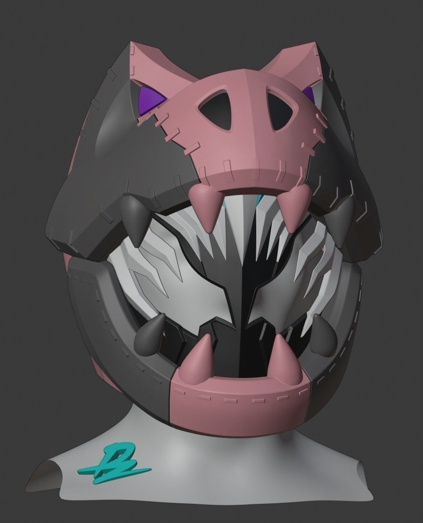 kamen rider vice 3D print model_4