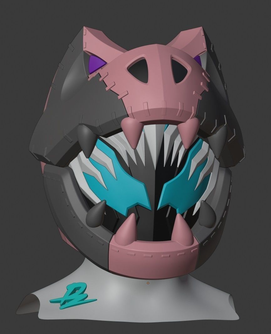 kamen rider vice 3D print model_3