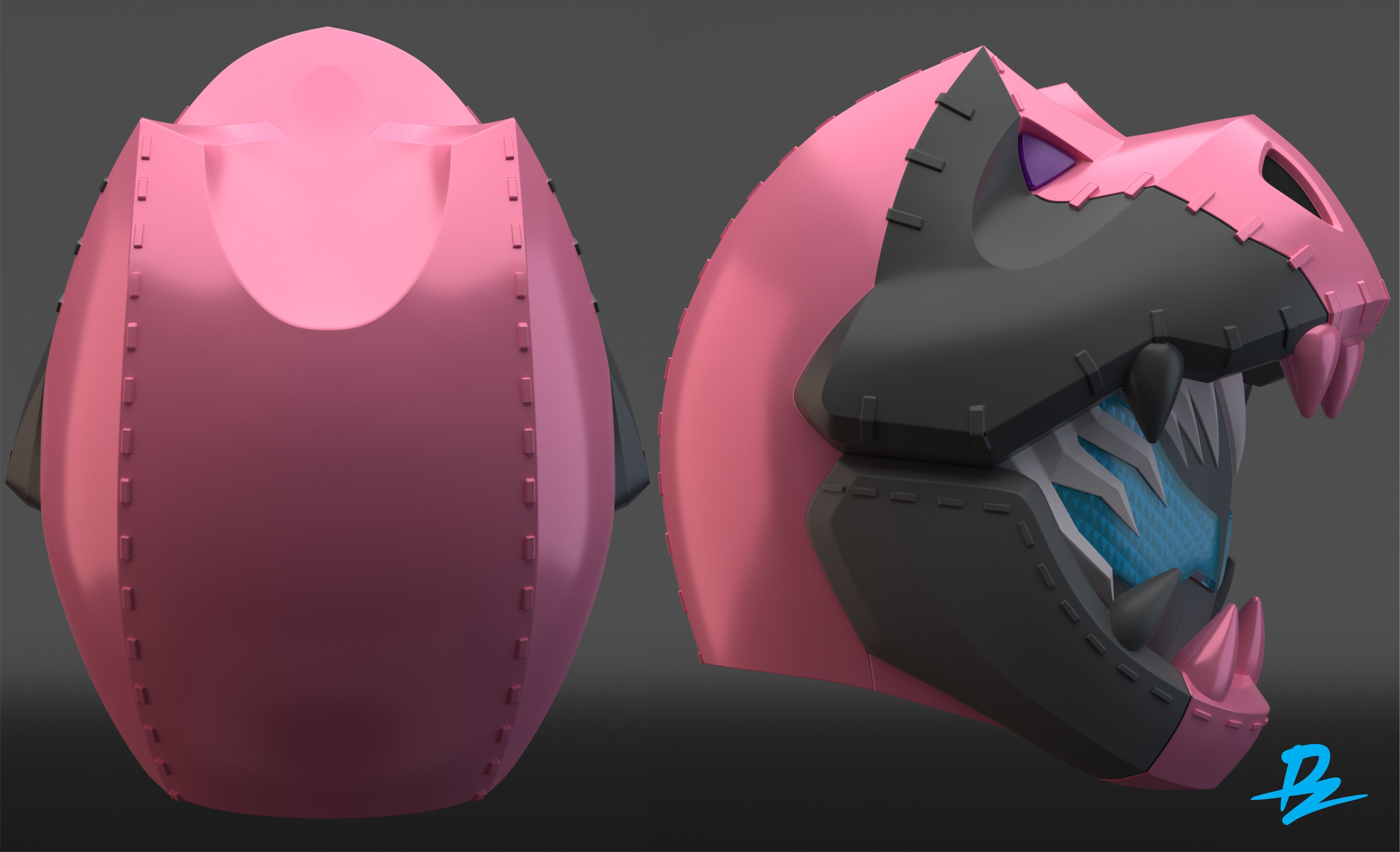 kamen rider vice 3D print model_1