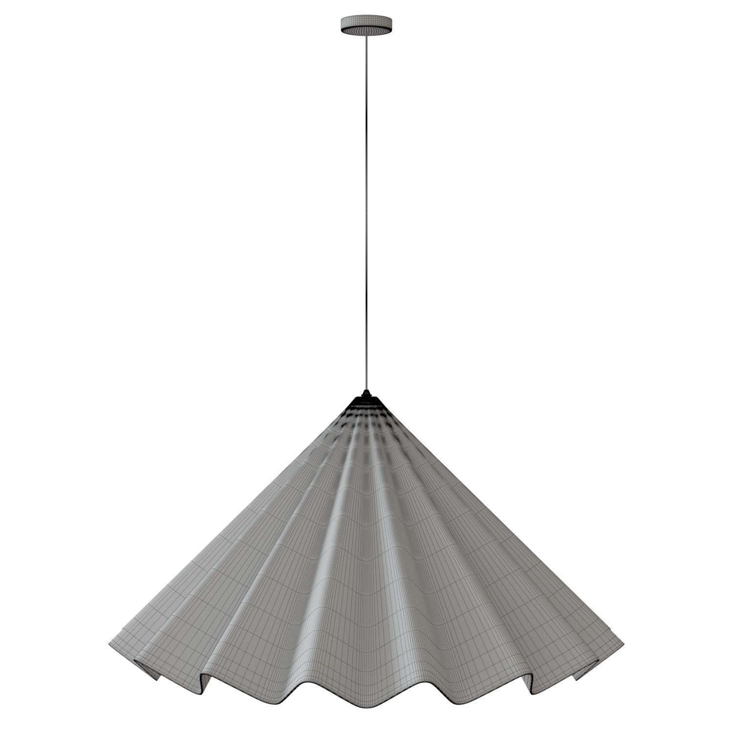 Dancing Pendant Lamp 3D model_4