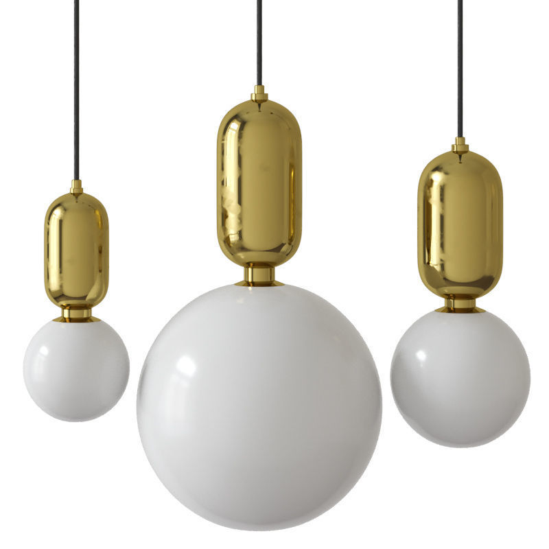 Aballs Pendant Lights 3D model_3