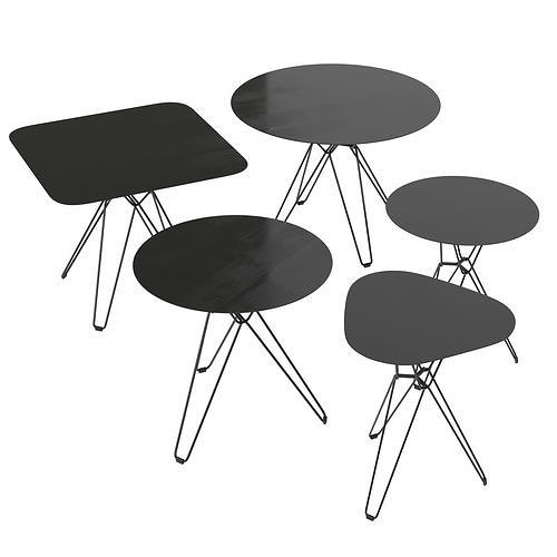 Tio Dining Tables 3D model