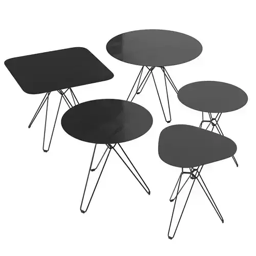 Tio Dining Tables 3D model