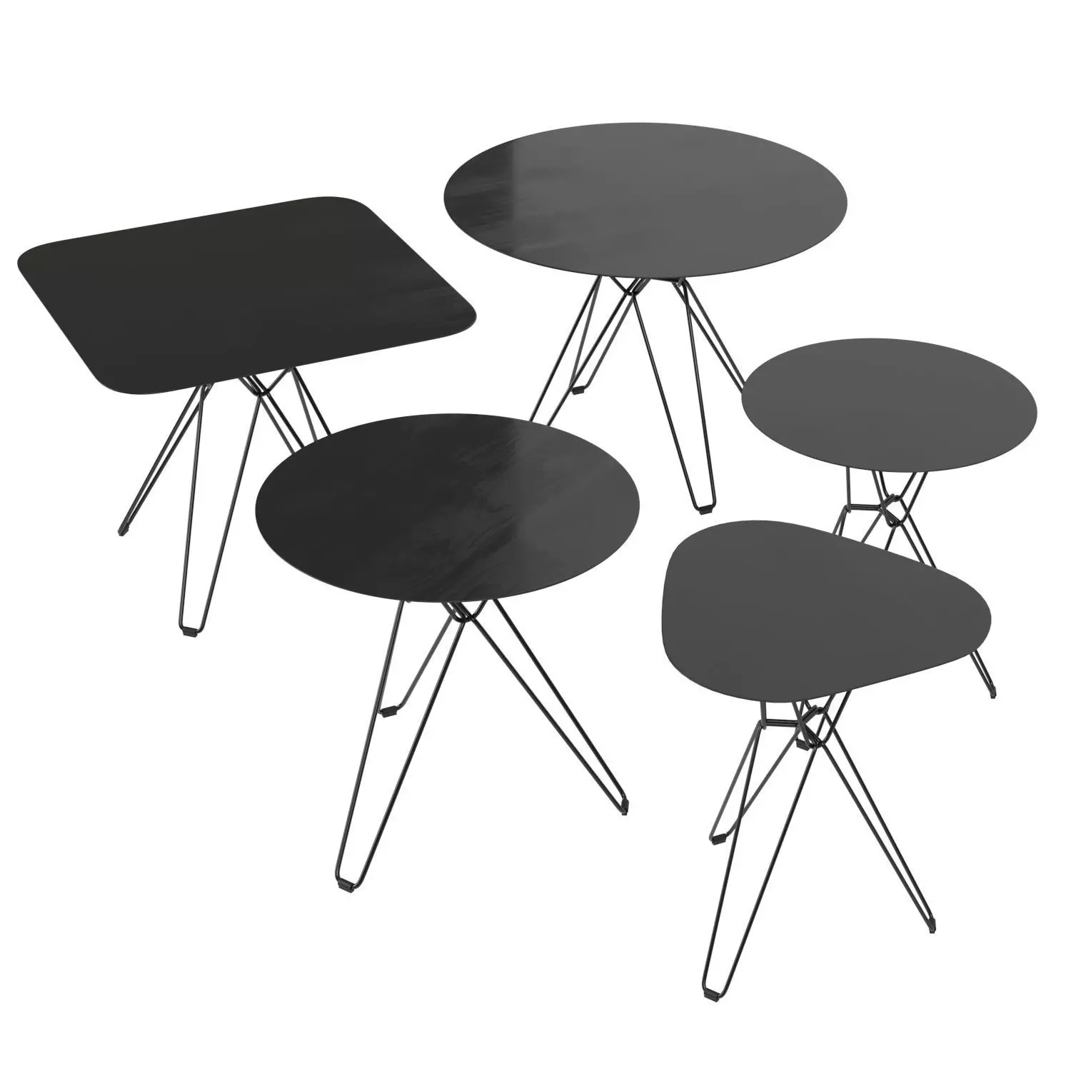 Tio Dining Tables 3D model_0