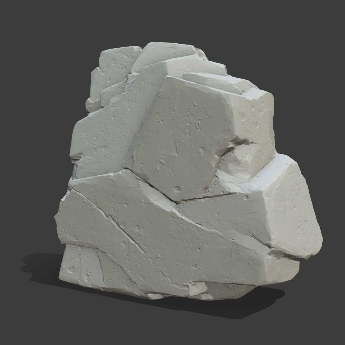 Print Rock 3D print model_7