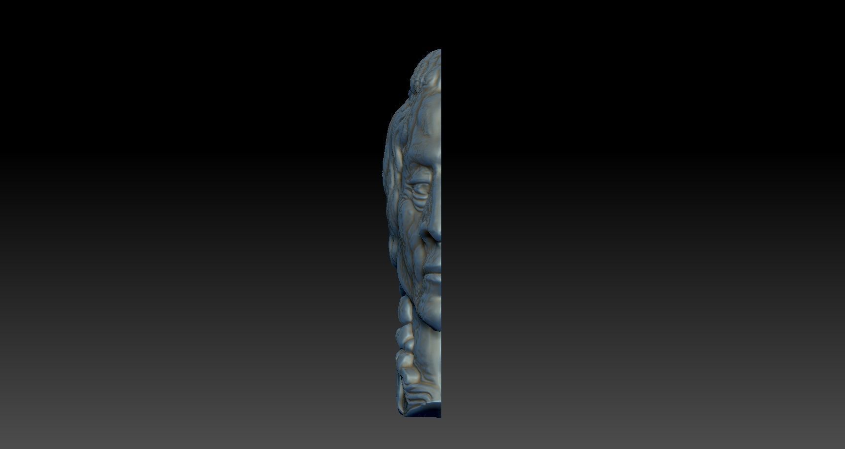 Gold Buffalo 50 Dollar Coin 3D model 3D model_3