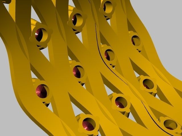 wavy diamond ring stl verified 3D print model_17