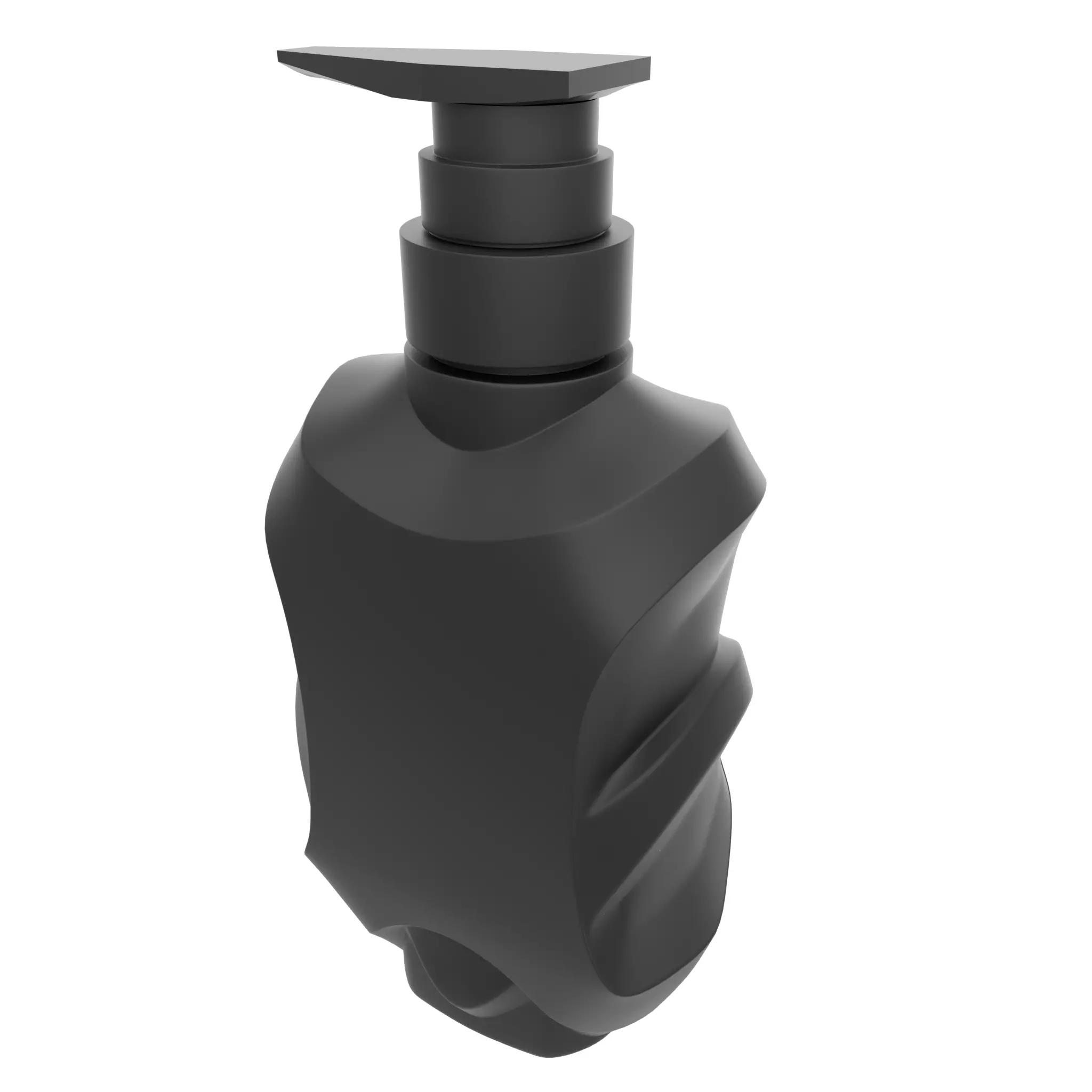 Shampoo bottle Low-poly 3D model