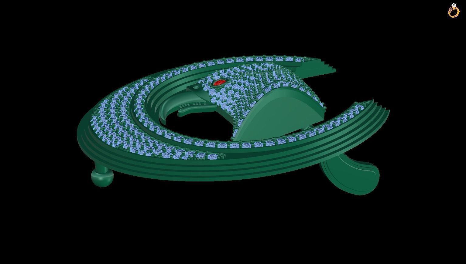  belt head 3D print model_1