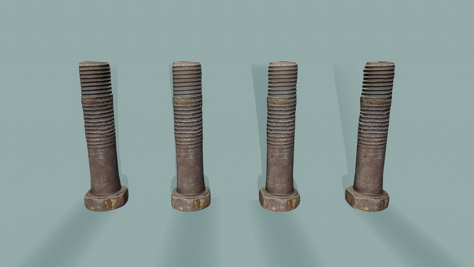 3D Scan Car Parts Pack - Props Low-poly 3D model_4