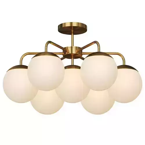 CB2 Exclusive Vega Flush Mount Light