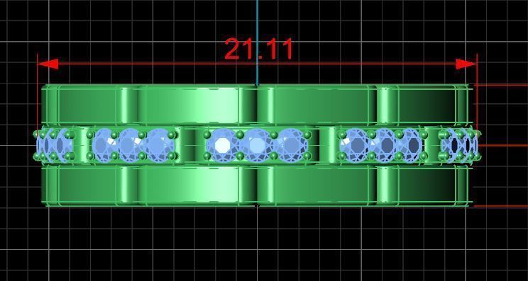 Fashion Ring 3D print model_19